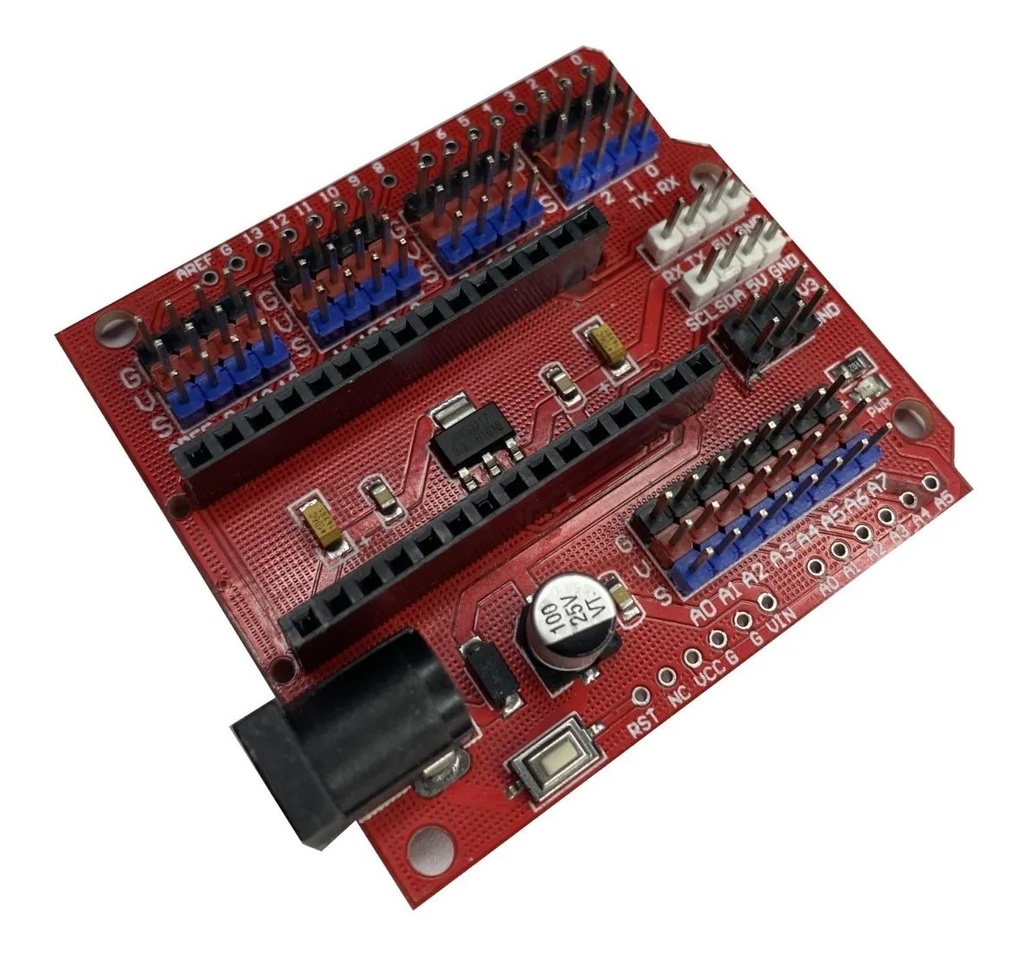 Sensor Shield Expansion Para Arduino Uno y Nano | IPower Electronics